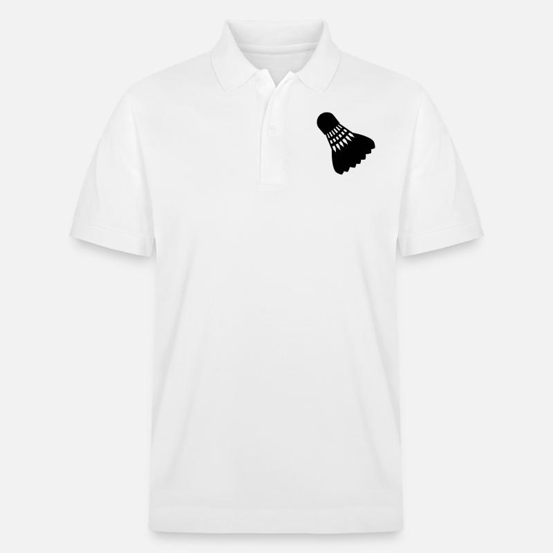 Badminton - Stanley/Stella Unisex Bio-Poloshirt PREPSTER - Weiß