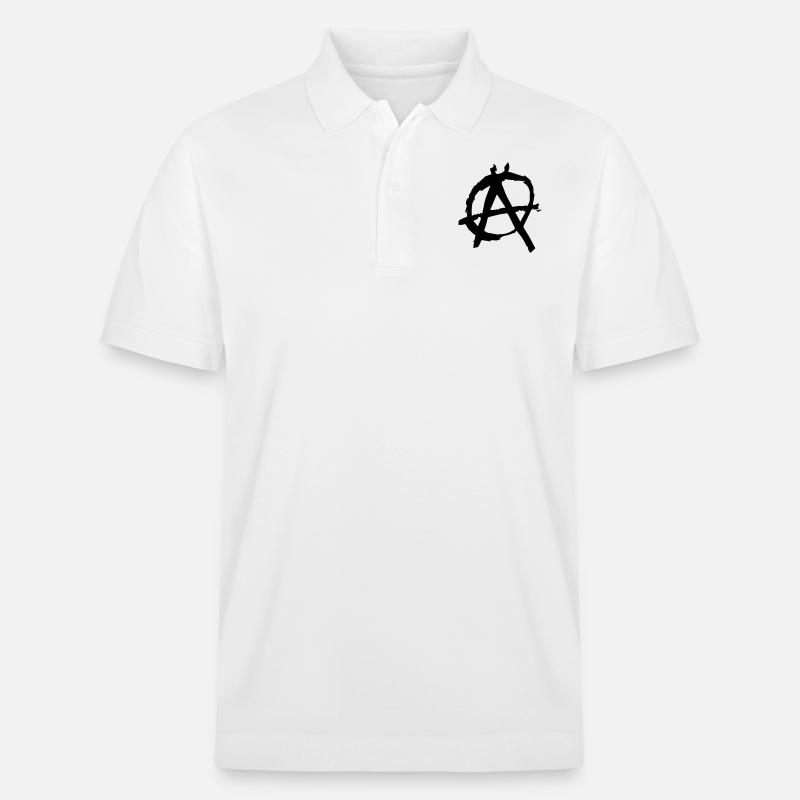 anarchy - Polo PREPSTER bio Stanley/Stella Unisexe - blanc