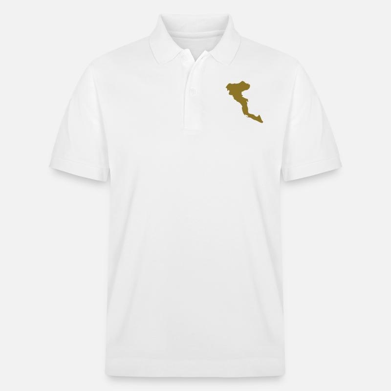 Korfu - Stanley/Stella Unisex Bio-Poloshirt PREPSTER - Weiß