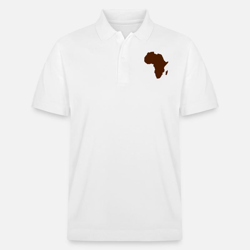 AFRIQUE - Polo PREPSTER bio Stanley/Stella Unisexe - blanc