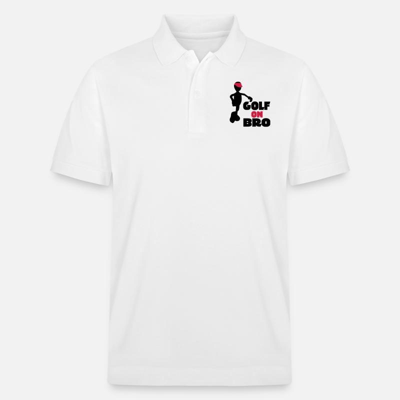 golf - Stanley/Stella Unisex Bio-Poloshirt PREPSTER - Weiß