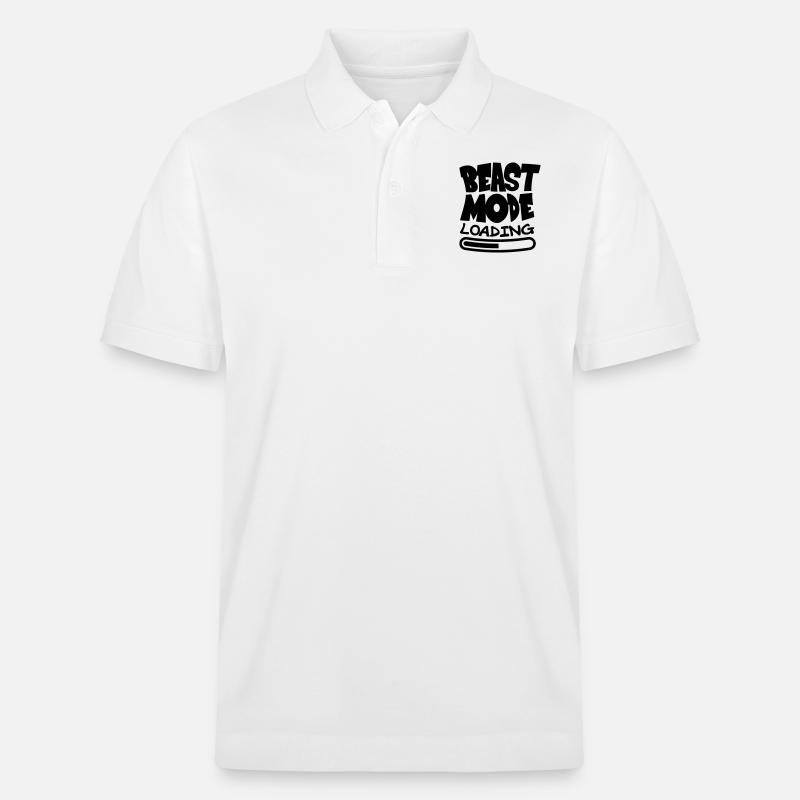 Beast ModeLoading Design - Polo PREPSTER bio Stanley/Stella Unisexe - blanc