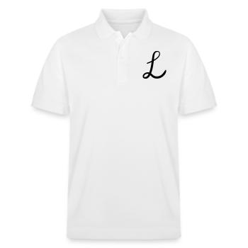 L - Polo PREPSTER bio Stanley/Stella Unisexe - blanc - Devant - Roxy (174cm) & Andy (188cm)