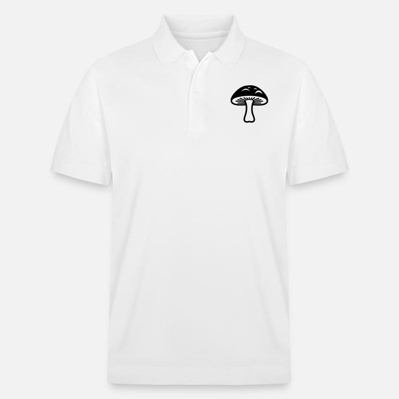 Pilz - Stanley/Stella Unisex Bio-Poloshirt PREPSTER - Weiß