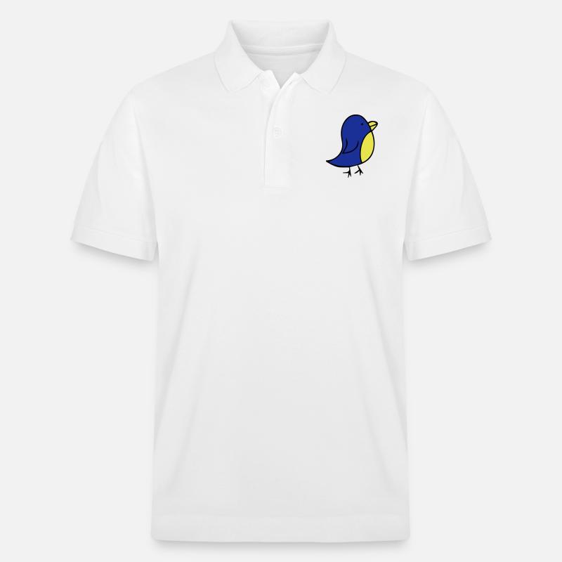 cute-bird - Stanley/Stella Unisex Bio-Poloshirt PREPSTER - Weiß