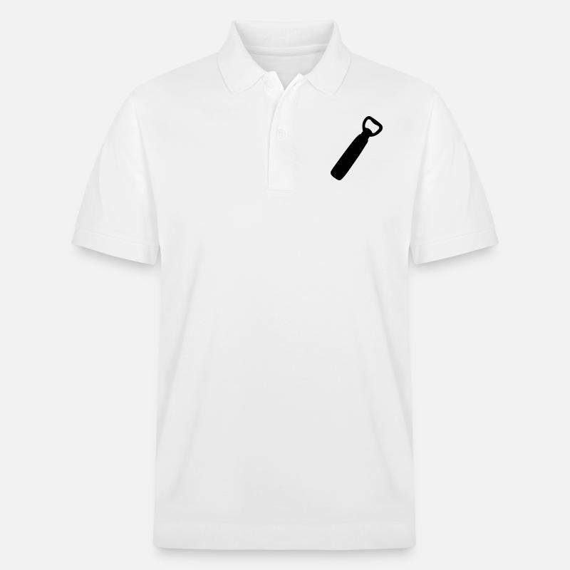 flaschenoefffner - Stanley/Stella Unisex Bio-Poloshirt PREPSTER - Weiß