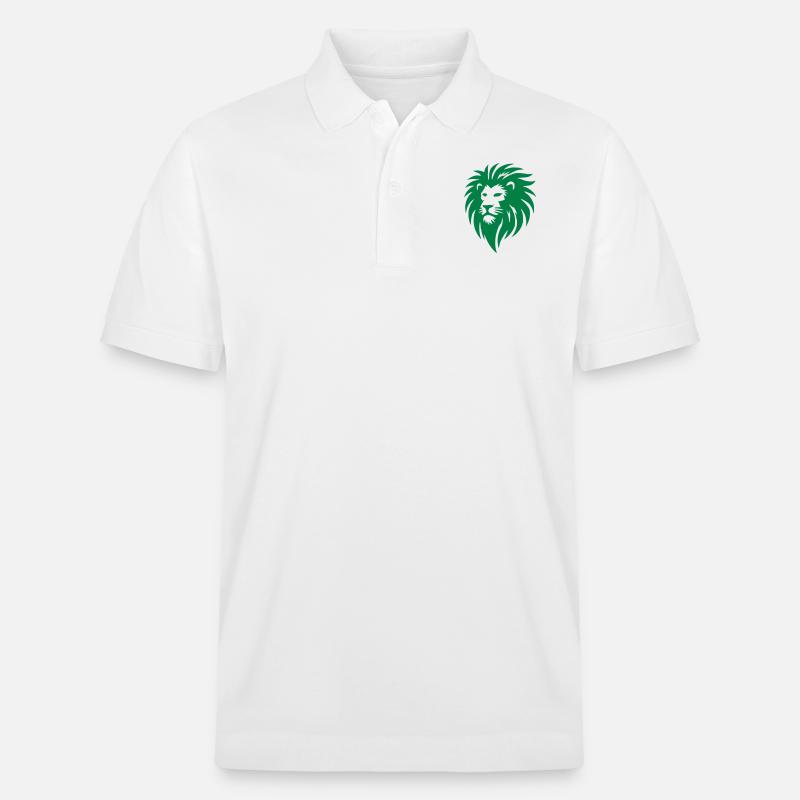 löwe - Stanley/Stella Unisex Bio-Poloshirt PREPSTER - Weiß