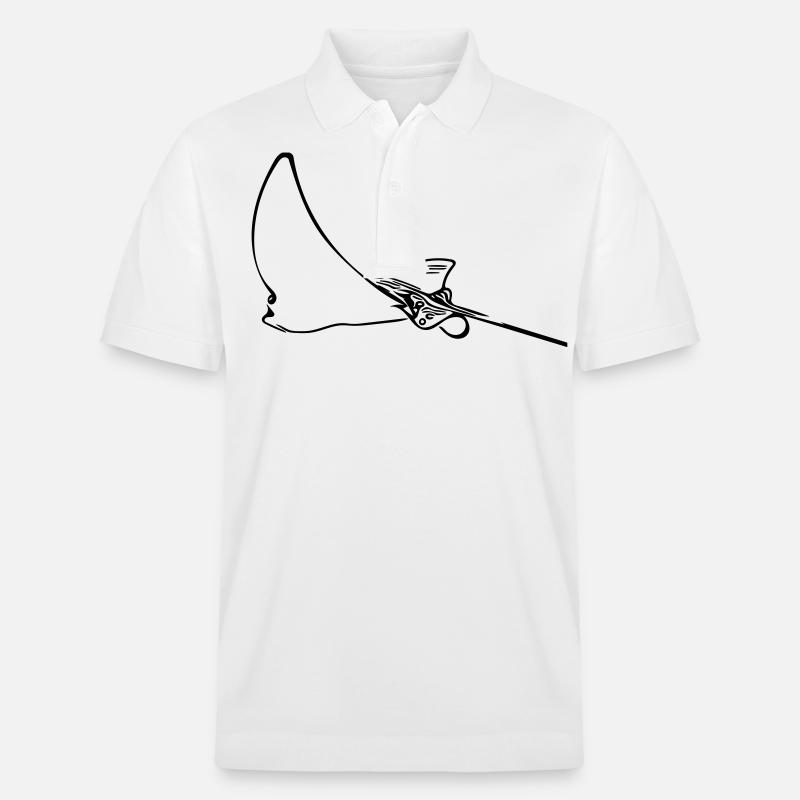 Adlerrochen - Stanley/Stella Unisex Bio-Poloshirt PREPSTER - Weiß