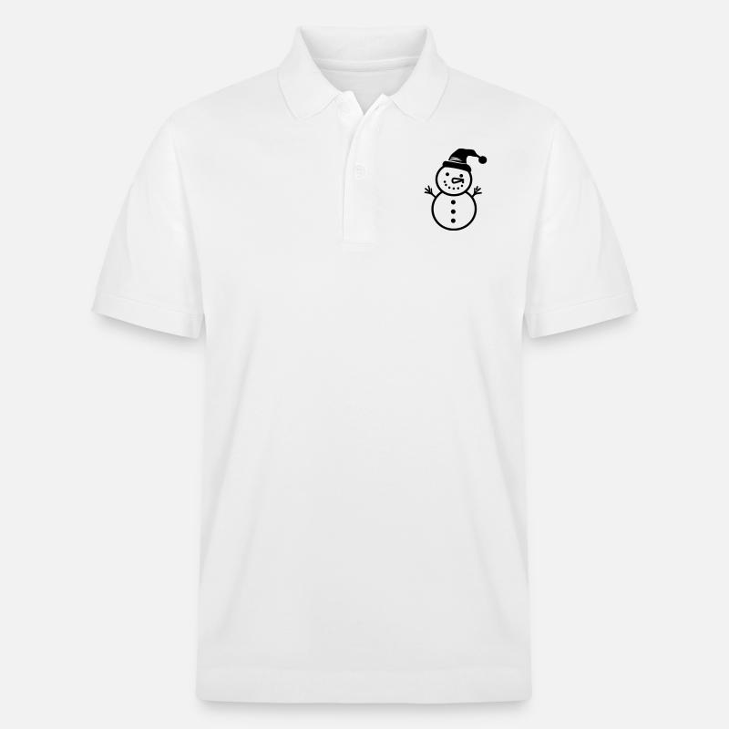 Schneemann - Stanley/Stella Unisex Bio-Poloshirt PREPSTER - Weiß