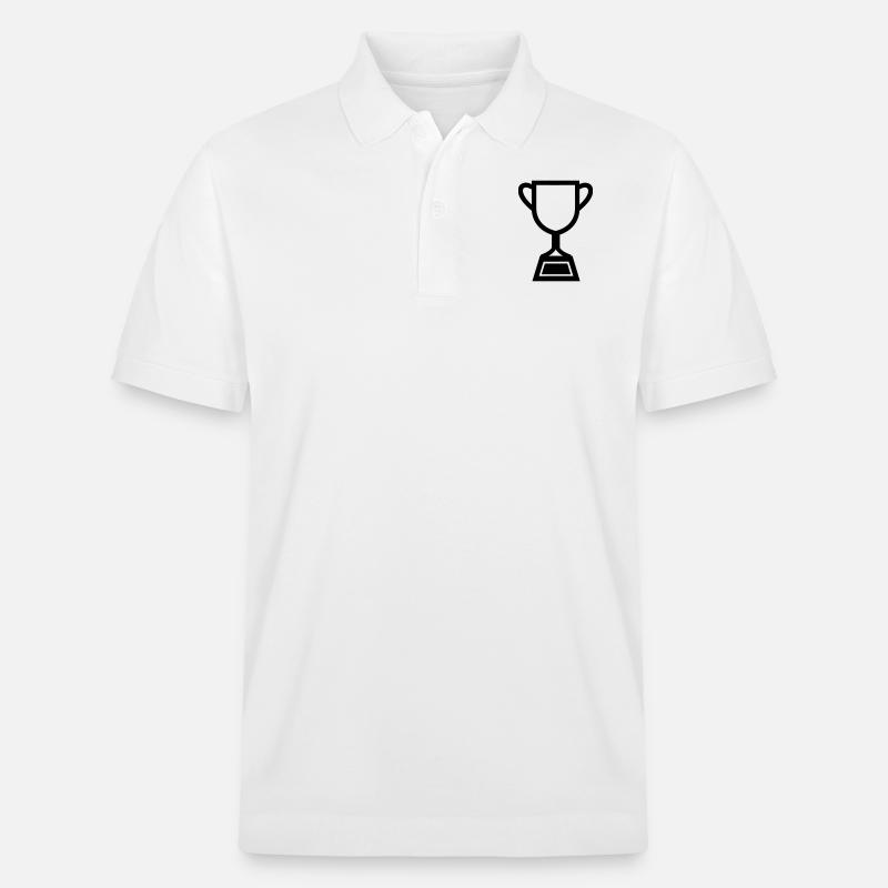 Trophäe - Stanley/Stella Unisex Bio-Poloshirt PREPSTER - Weiß