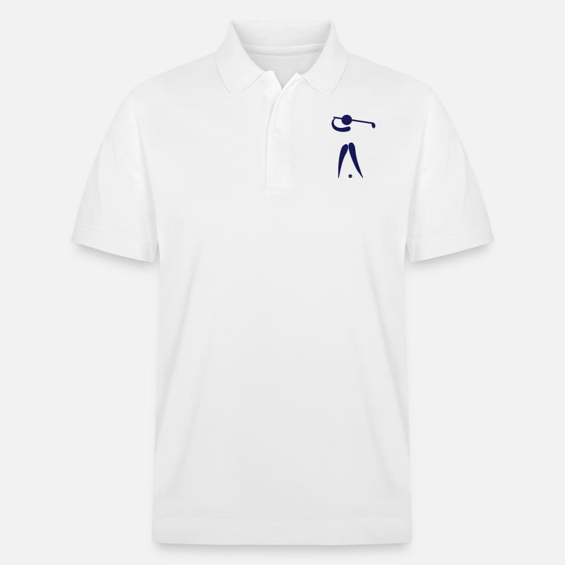Golf - Stanley/Stella Unisex Bio-Poloshirt PREPSTER - Weiß