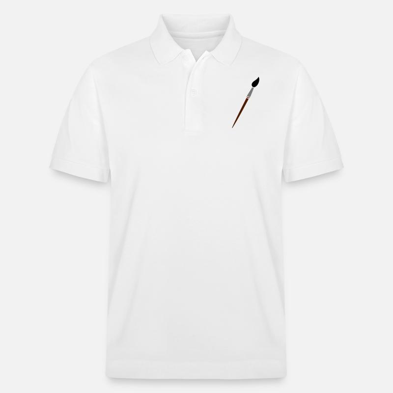 pennello - Polo ecologica unisex PREPSTER di Stanley/Stella - bianco