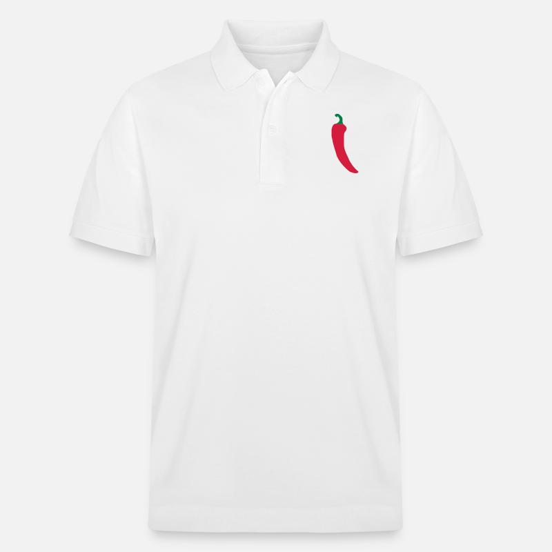 chilli - Polo PREPSTER bio Stanley/Stella Unisexe - blanc