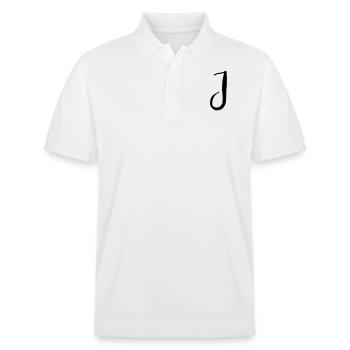J - Stanley/Stella Unisex Bio-Poloshirt PREPSTER - Weiß - Vorne - Roxy (174cm) & Andy (188cm)
