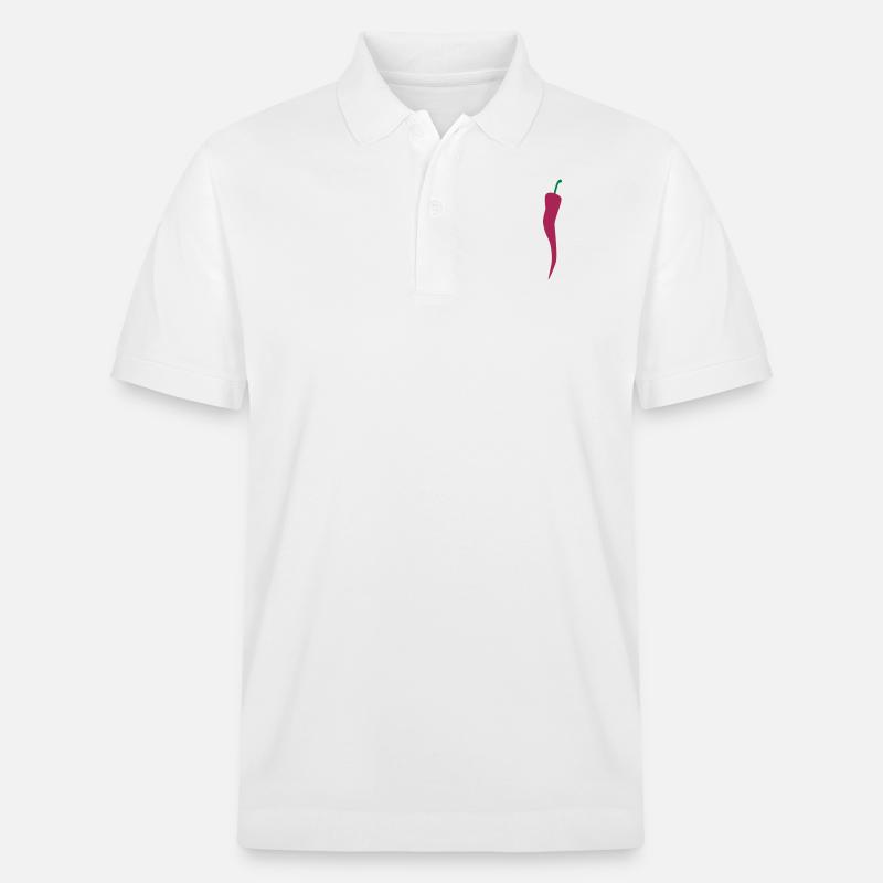 Chilli - Stanley/Stella Unisex Bio-Poloshirt PREPSTER - Weiß