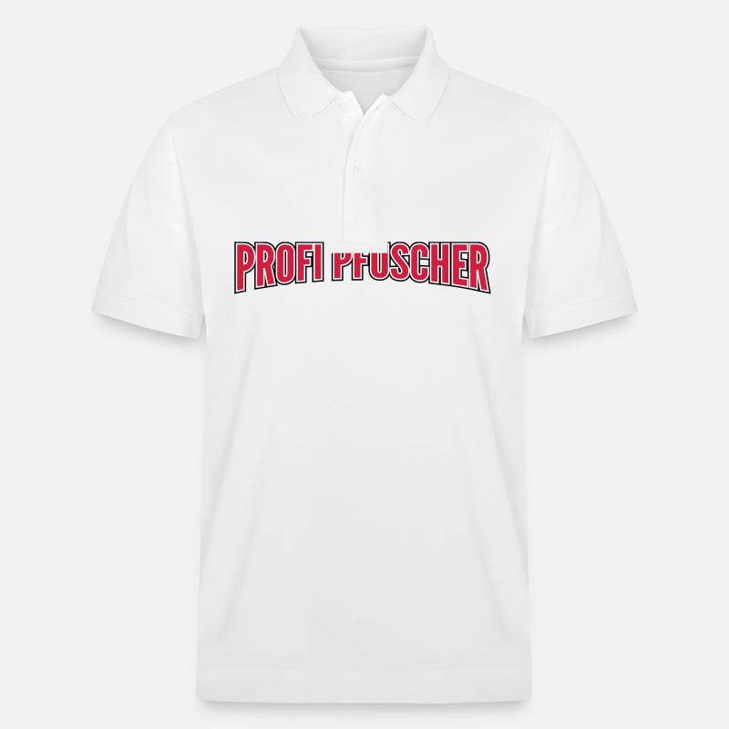 Profi Pfuscher - Stanley/Stella Unisex Bio-Poloshirt PREPSTER - Weiß