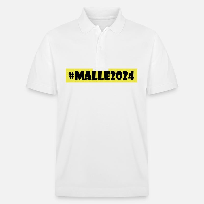 Malle 2024 - Stanley/Stella Unisex Bio-Poloshirt PREPSTER - Weiß
