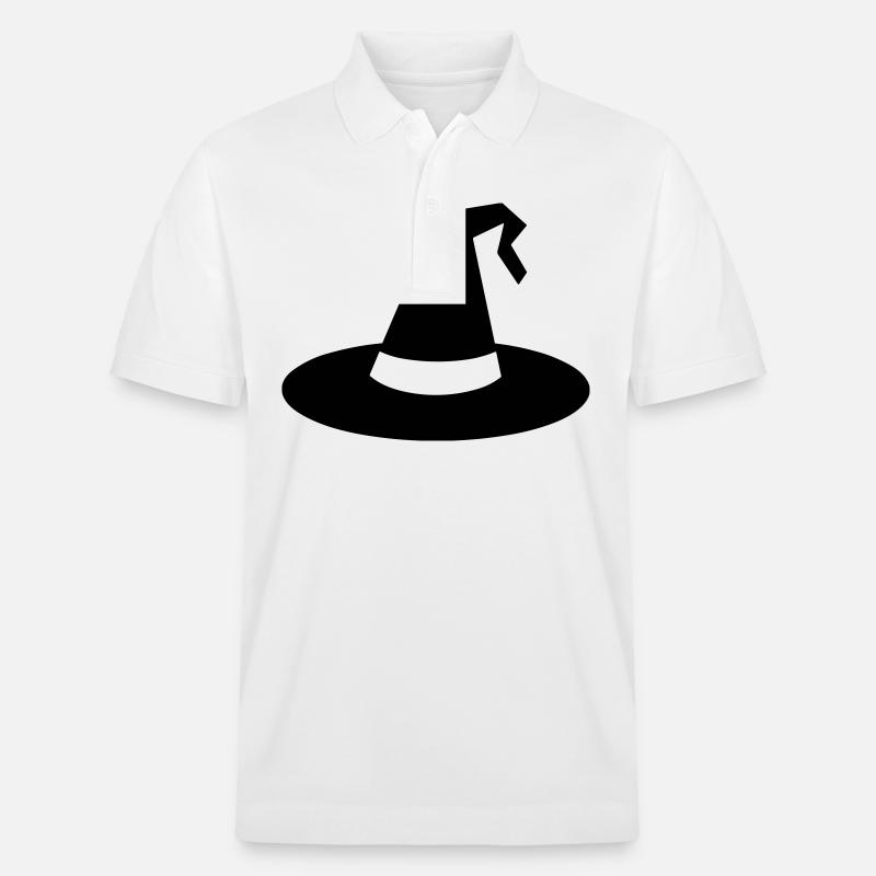 Magischer Hut - Stanley/Stella Unisex Bio-Poloshirt PREPSTER - Weiß