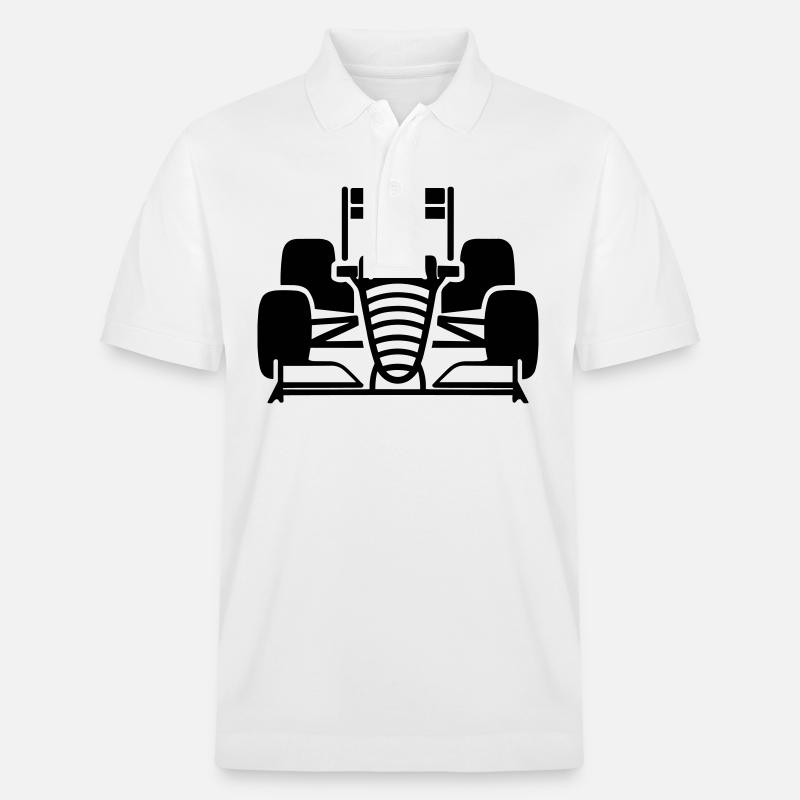 F1 Voiture de course - Polo PREPSTER bio Stanley/Stella Unisexe - blanc
