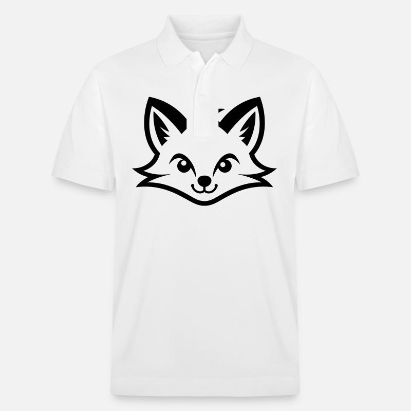 Fuchs - Stanley/Stella Unisex Bio-Poloshirt PREPSTER - Weiß