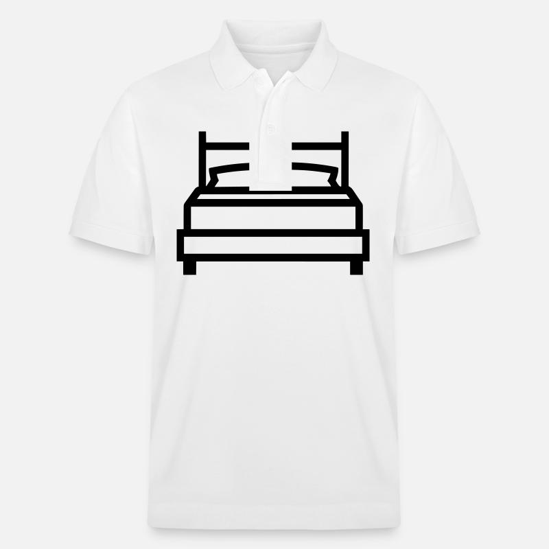 Bett - Stanley/Stella Unisex Bio-Poloshirt PREPSTER - Weiß