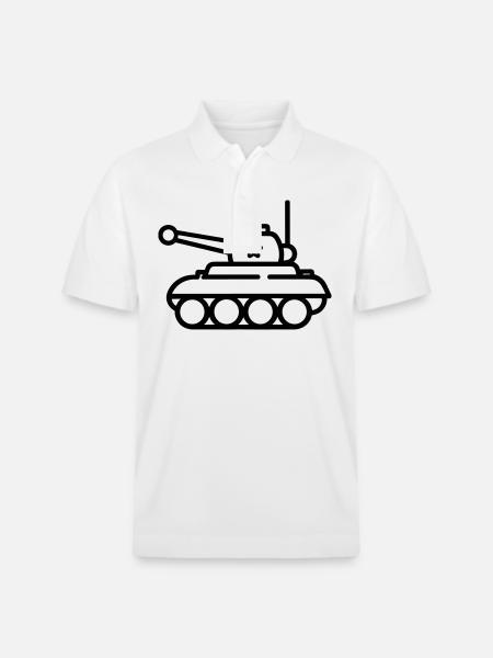 tank - Stanley/Stella Unisex Organic Polo Shirt PREPSTER - white