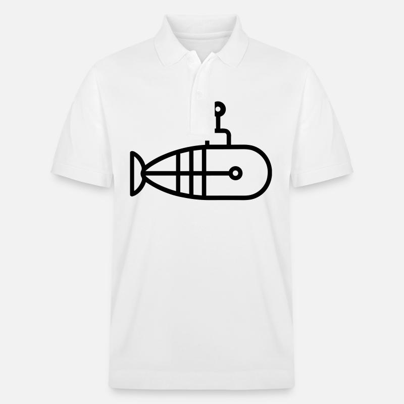 U-Boot-Boot - Stanley/Stella Unisex Bio-Poloshirt PREPSTER - Weiß