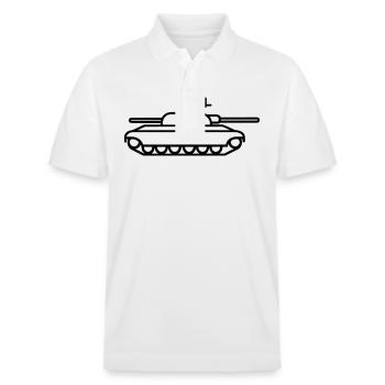 tank - Stanley/Stella Unisex Organic Polo Shirt PREPSTER - white - Front - Roxy (174cm) & Andy (188cm)
