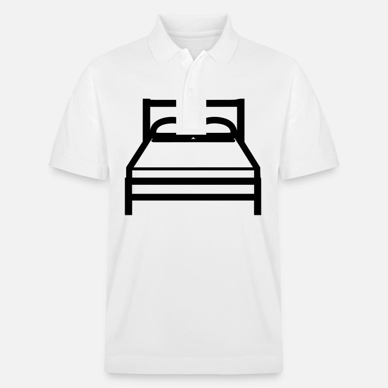 Bett - Stanley/Stella Unisex Bio-Poloshirt PREPSTER - Weiß