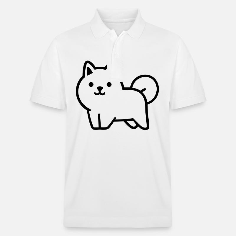 Chien - Polo PREPSTER bio Stanley/Stella Unisexe - blanc
