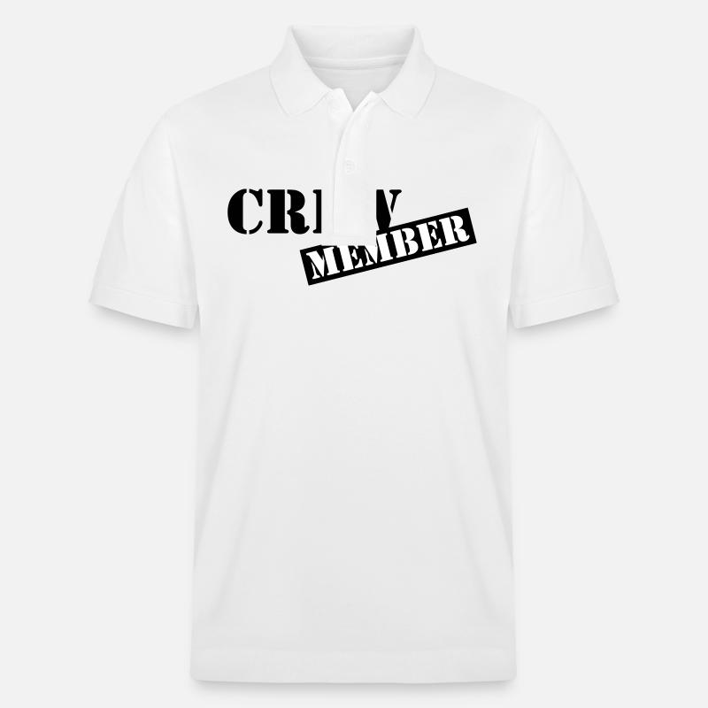 crew member - Stanley/Stella Unisex Bio-Poloshirt PREPSTER - Weiß
