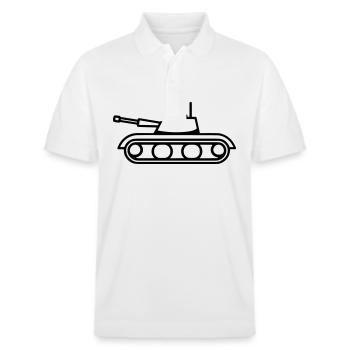 tank - Stanley/Stella Unisex Organic Polo Shirt PREPSTER - white - Front - Roxy (174cm) & Andy (188cm)