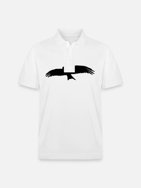 Vogel - Stanley/Stella Unisex Bio-Poloshirt PREPSTER - Weiß