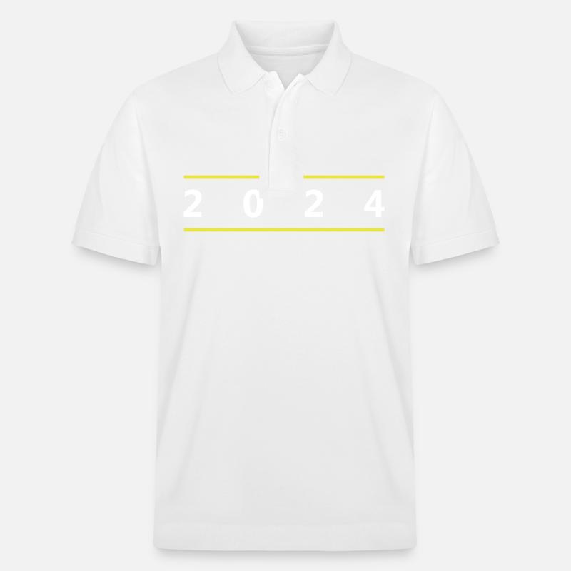 Ligne de l’année 2024 - Polo PREPSTER bio Stanley/Stella Unisexe - blanc