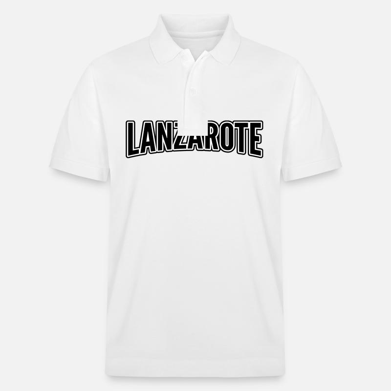 Lanzarote - Stanley/Stella Unisex Bio-Poloshirt PREPSTER - Weiß