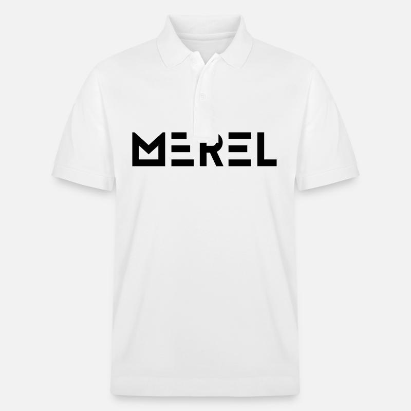 Vorname Merel - Stanley/Stella Unisex Bio-Poloshirt PREPSTER - Weiß
