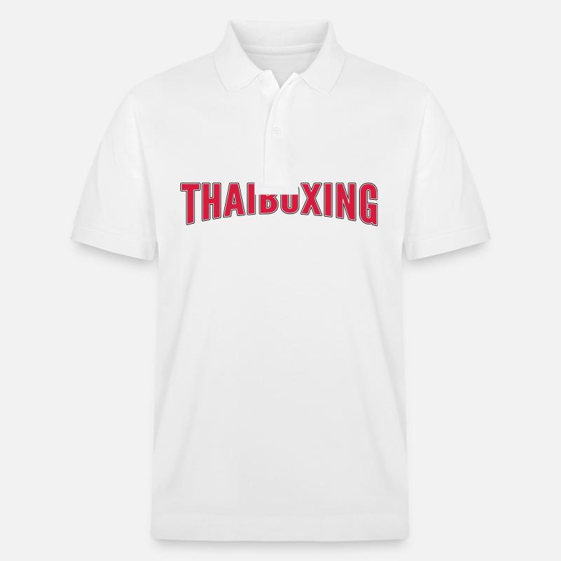 Thaiboxing - Polo PREPSTER bio Stanley/Stella Unisexe - blanc