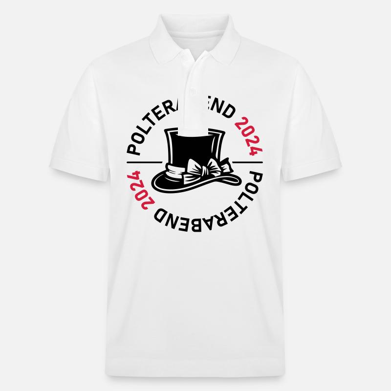 Polterabend 2024 - Stanley/Stella Unisex Bio-Poloshirt PREPSTER - Weiß