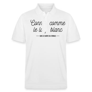 Connue comme le loup blanc - Polo PREPSTER bio Stanley/Stella Unisexe - blanc - Devant - Roxy (174cm) & Andy (188cm)