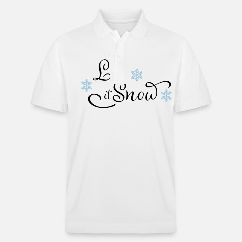 Cadeaux drôles pour Noël - Polo PREPSTER bio Stanley/Stella Unisexe - blanc
