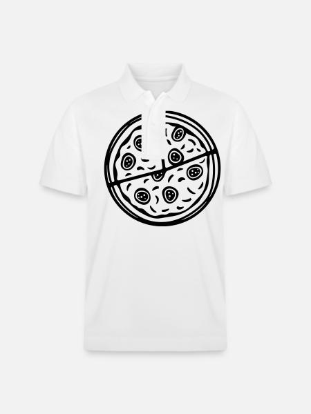 pizza - Polo PREPSTER bio Stanley/Stella Unisexe - blanc
