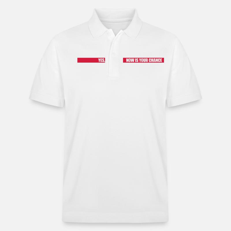célibataire maintenant votre chance - Polo PREPSTER bio Stanley/Stella Unisexe - blanc