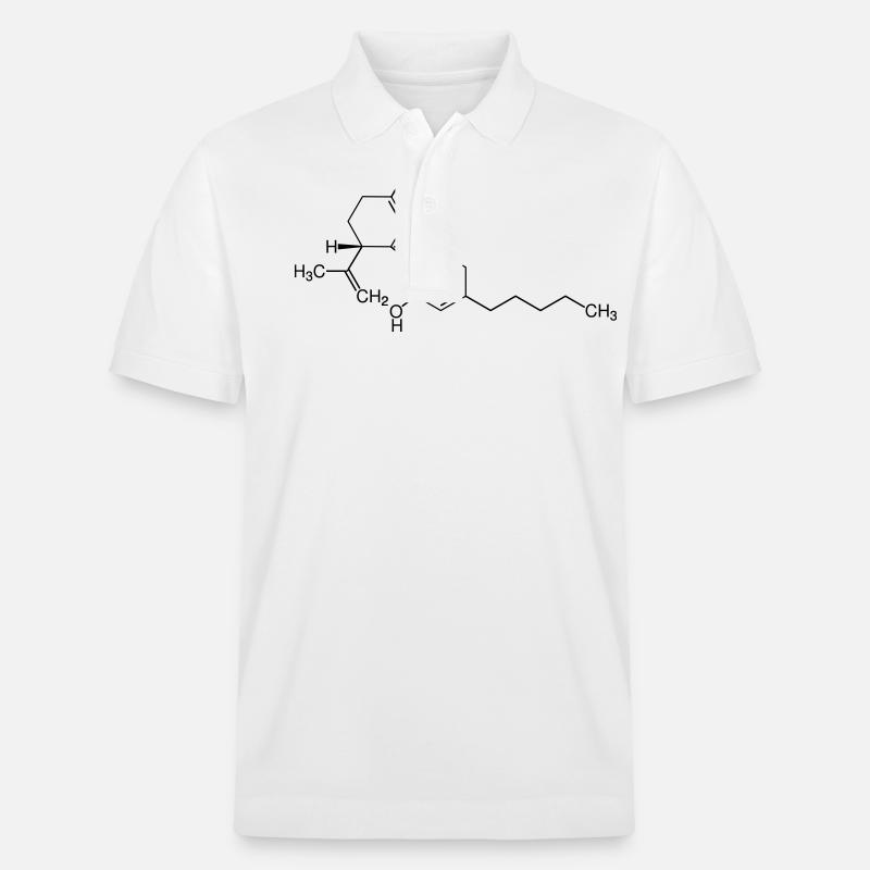 CBD - Cannabidiol - Stanley/Stella Unisex Bio-Poloshirt PREPSTER - Weiß
