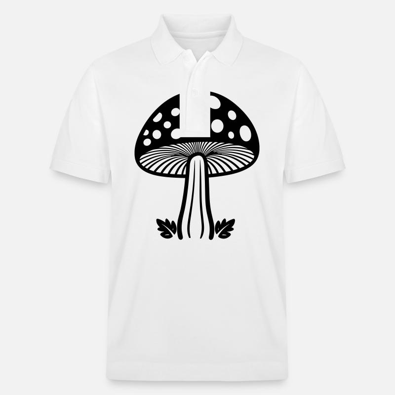 champignon - Polo PREPSTER bio Stanley/Stella Unisexe - blanc