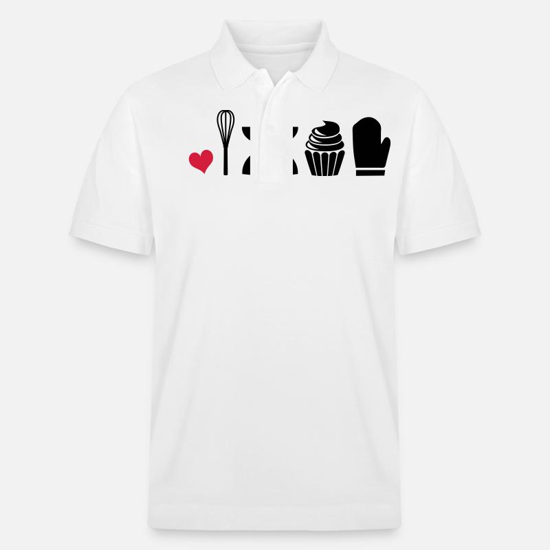Backen - Stanley/Stella Unisex Bio-Poloshirt PREPSTER - Weiß