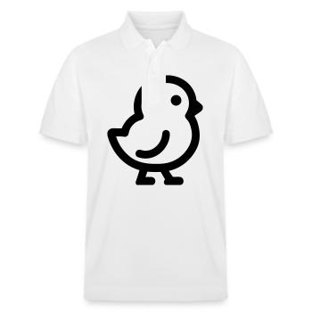 chick - Stanley/Stella Unisex Organic Polo Shirt PREPSTER - white - Front - Roxy (174cm) & Andy (188cm)