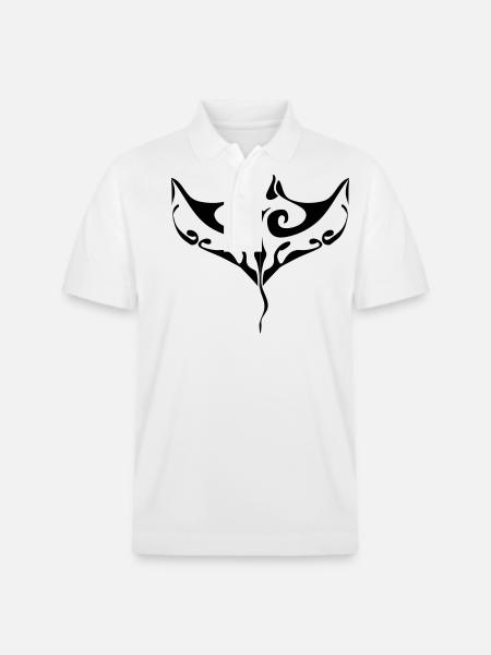 Mantarochens Tattoo - Stanley/Stella Unisex Bio-Poloshirt PREPSTER - Weiß