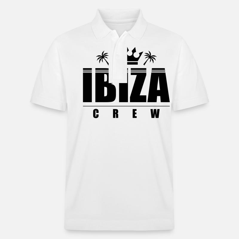 Ibiza Crew - Stanley/Stella Unisex Bio-Poloshirt PREPSTER - Weiß