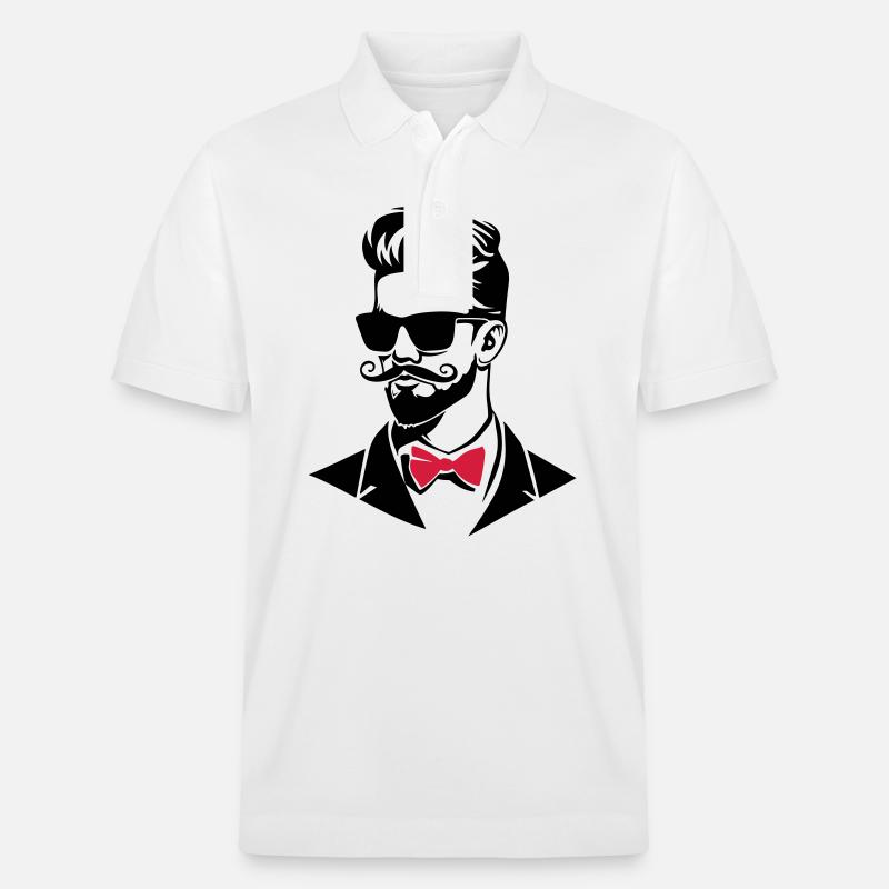 Bräutigam Stylisch - Stanley/Stella Unisex Bio-Poloshirt PREPSTER - Weiß