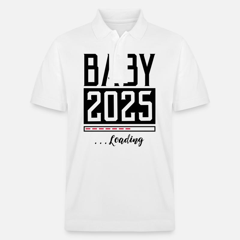Bébé 2025 Chargement Dicton - Polo PREPSTER bio Stanley/Stella Unisexe - blanc